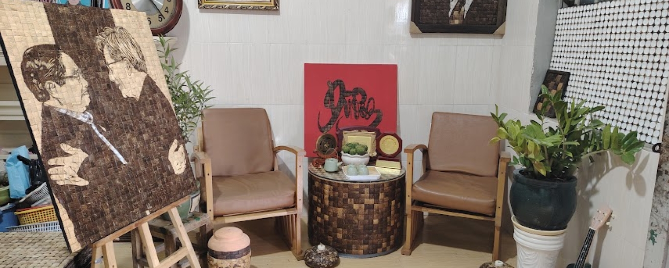 Không gian sống cùng gáo dừa mã số 