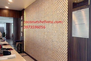 Gạch Gáo Dừa Mẫu Bát Giác - Vuông (Trắng - Nâu)