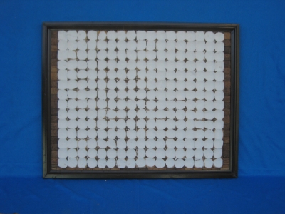 Tấm Ốp Mosaic Gáo Dừa Mẫu NH-D14 Sơn Giả Cổ Cao Cấp
