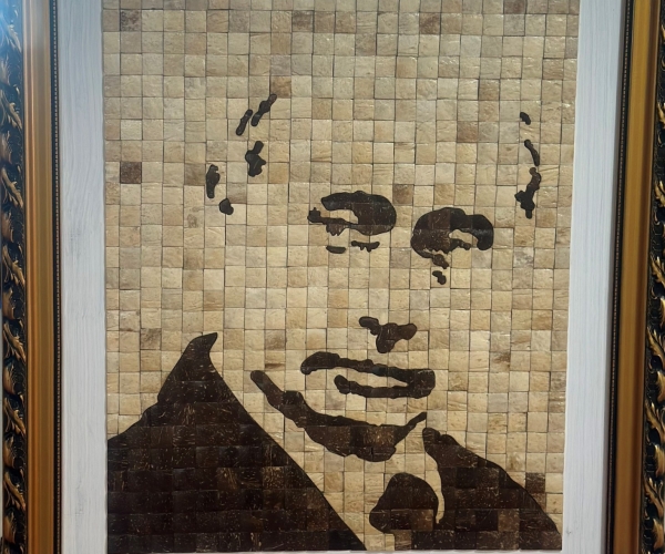  Tranh gáo dừa Chân dung Tổng thống Putin 3