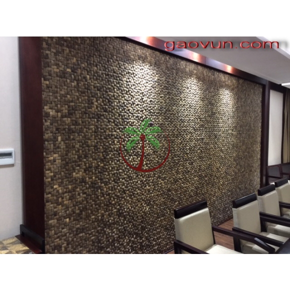 Vách ngăn bằng gáo dừa