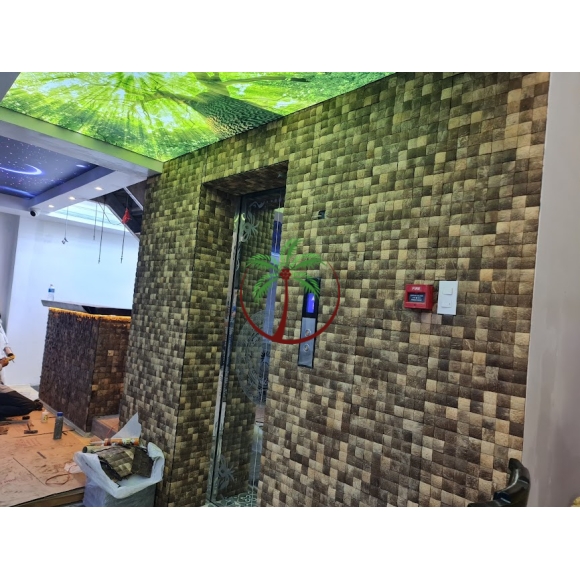 trang trí cùng dừa