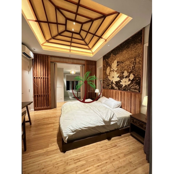 Phòng ngủ với dừa